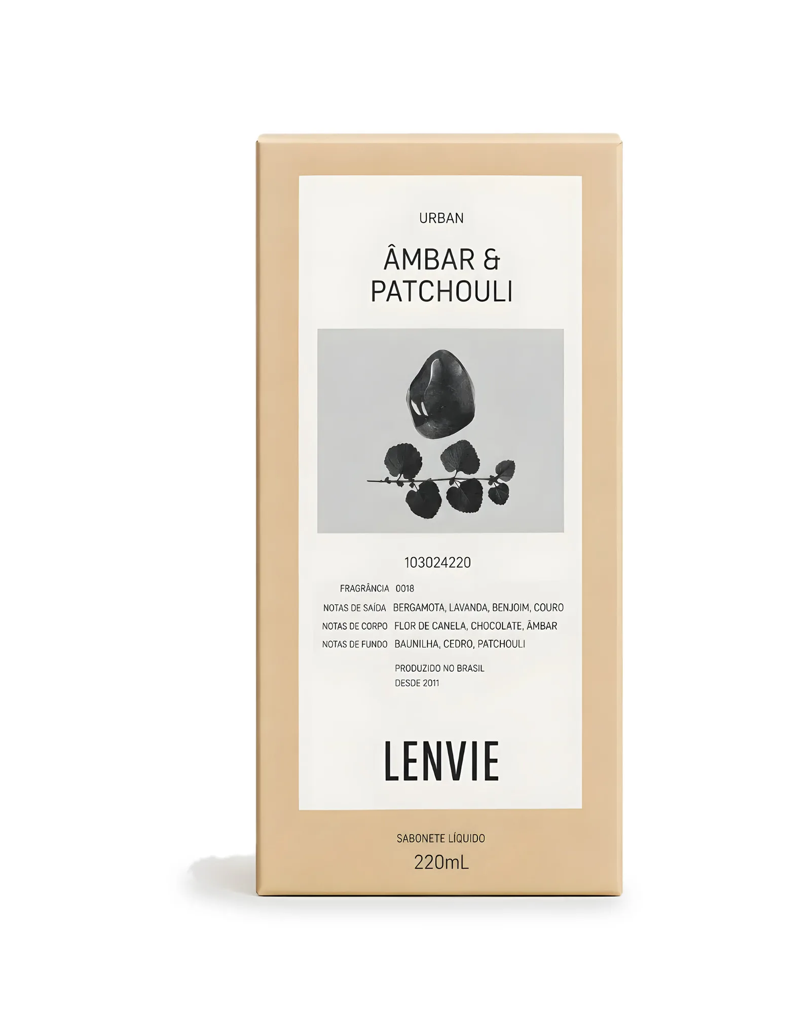SABÃO LIQUÍDO AMBAR/PATCHOULI 220ML LP
