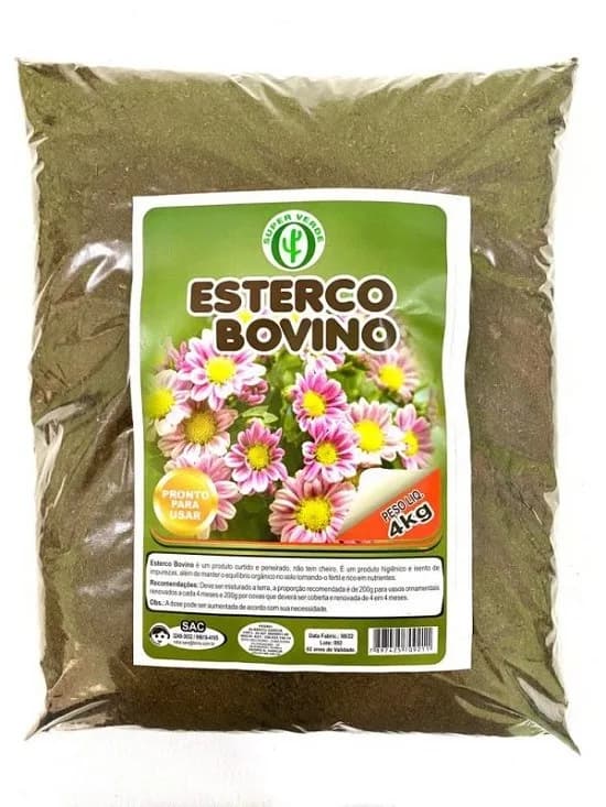 ESTERCO BOVINO 4 KG