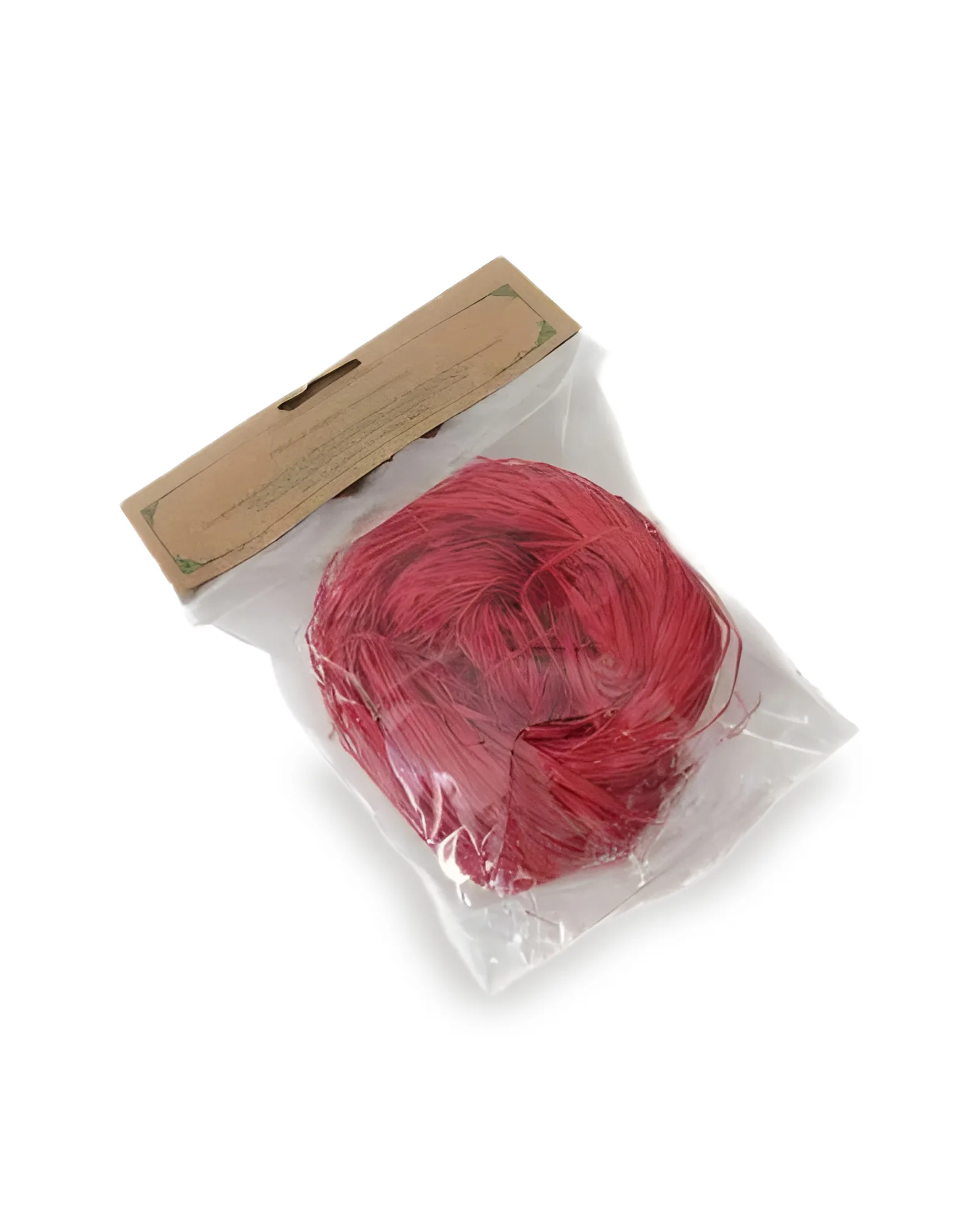 Rafia Tingida Vermelha (20gr)