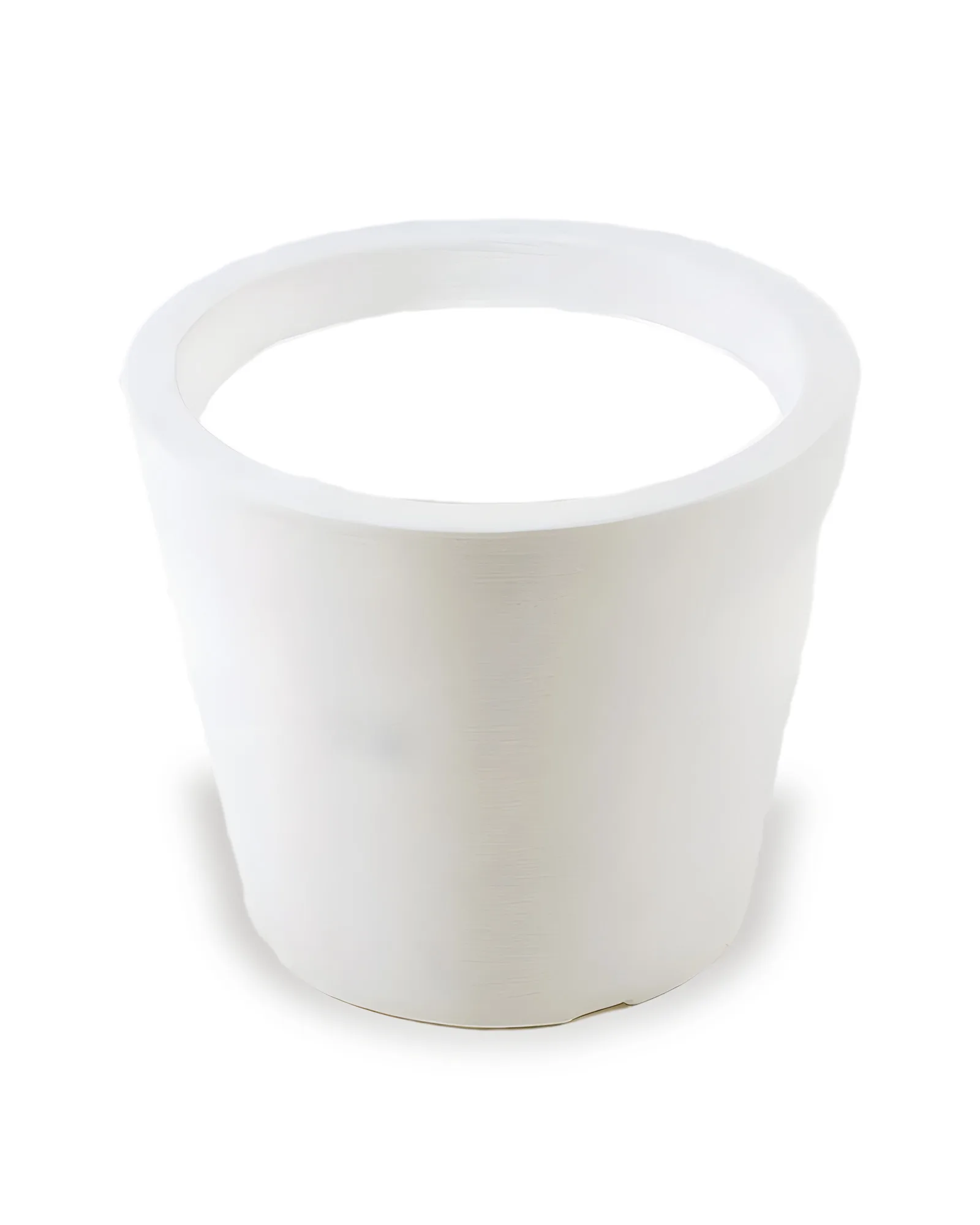 Vaso Cone Baixo Branco 1 (37,5x31,5x27)