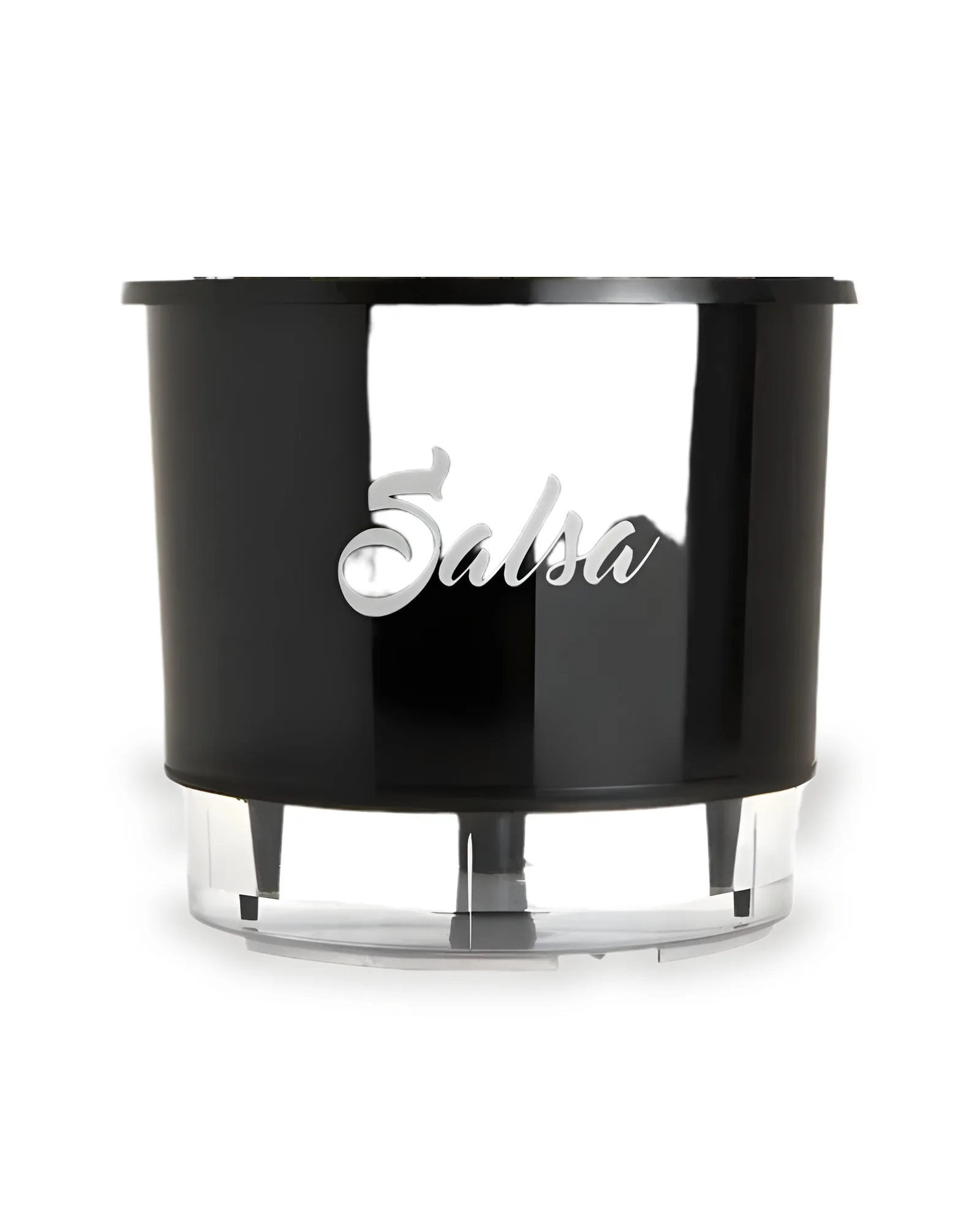 Vaso SALSA autoirrigavel preto(14alx16diam)