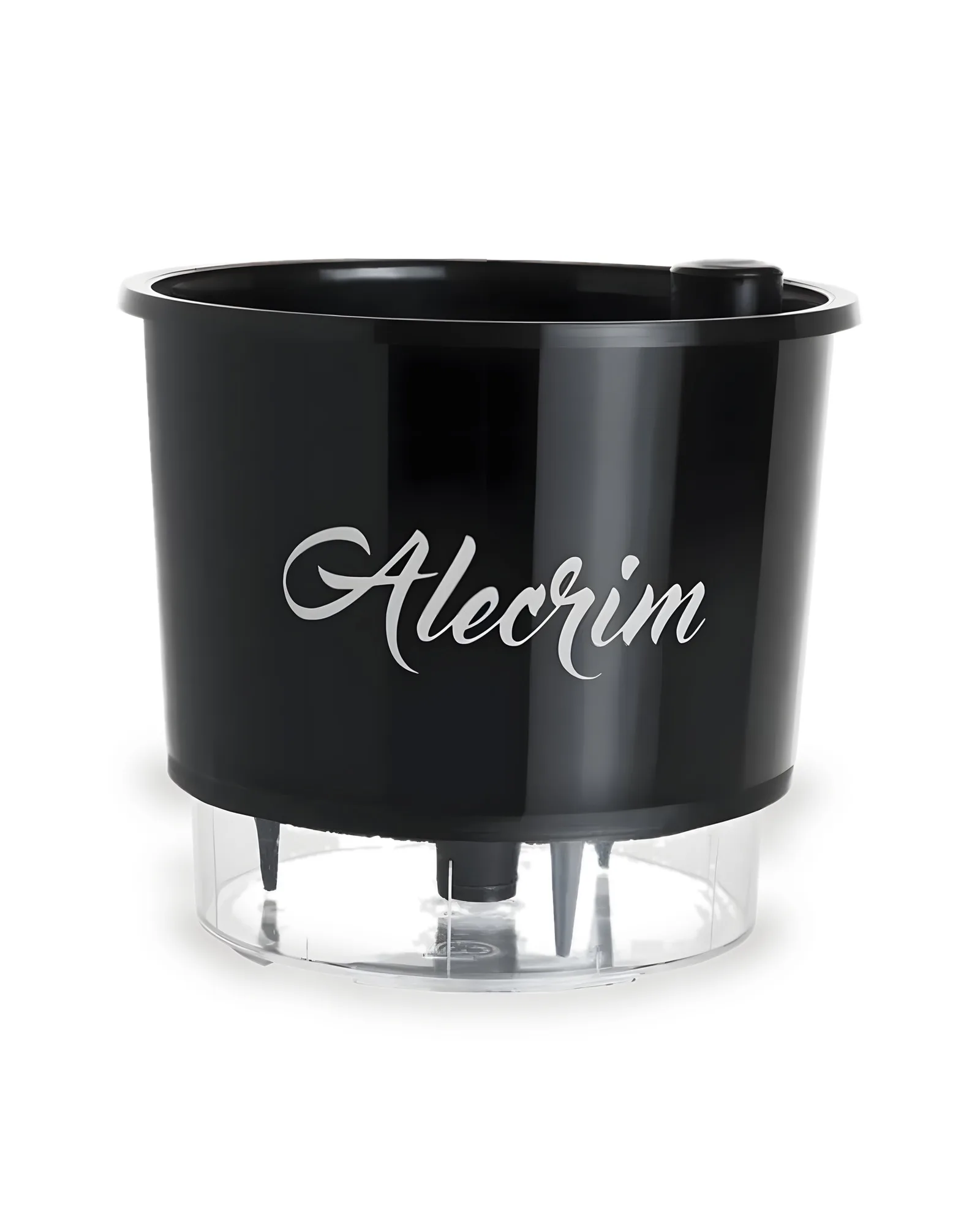 Vaso ALECRIM autoirrigavel preto(14alx16diam)