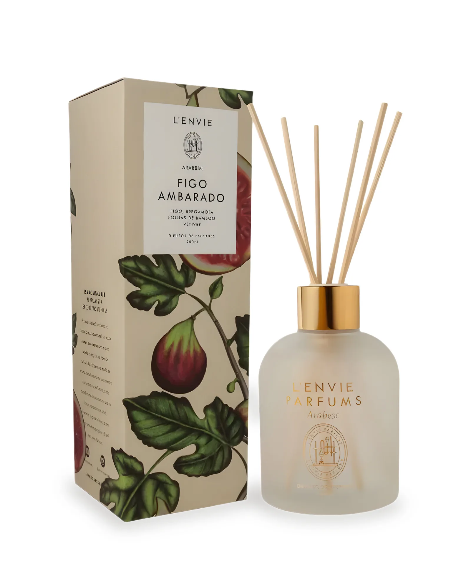 Difusor de perfume Figo Ambarado - Arabesc