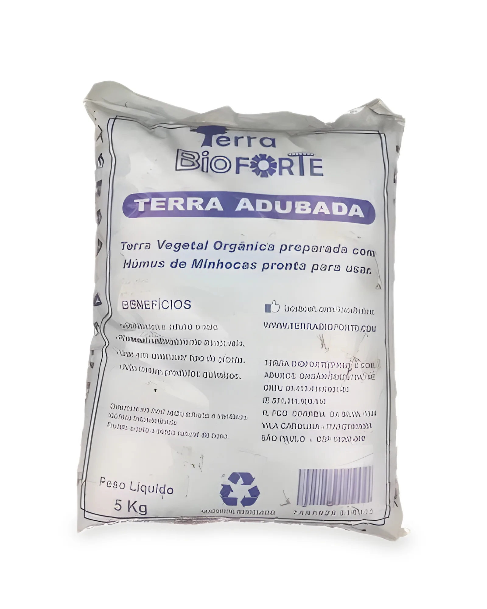 TERRA SUBSTRATO VEGETAL ADUBADO 5KG