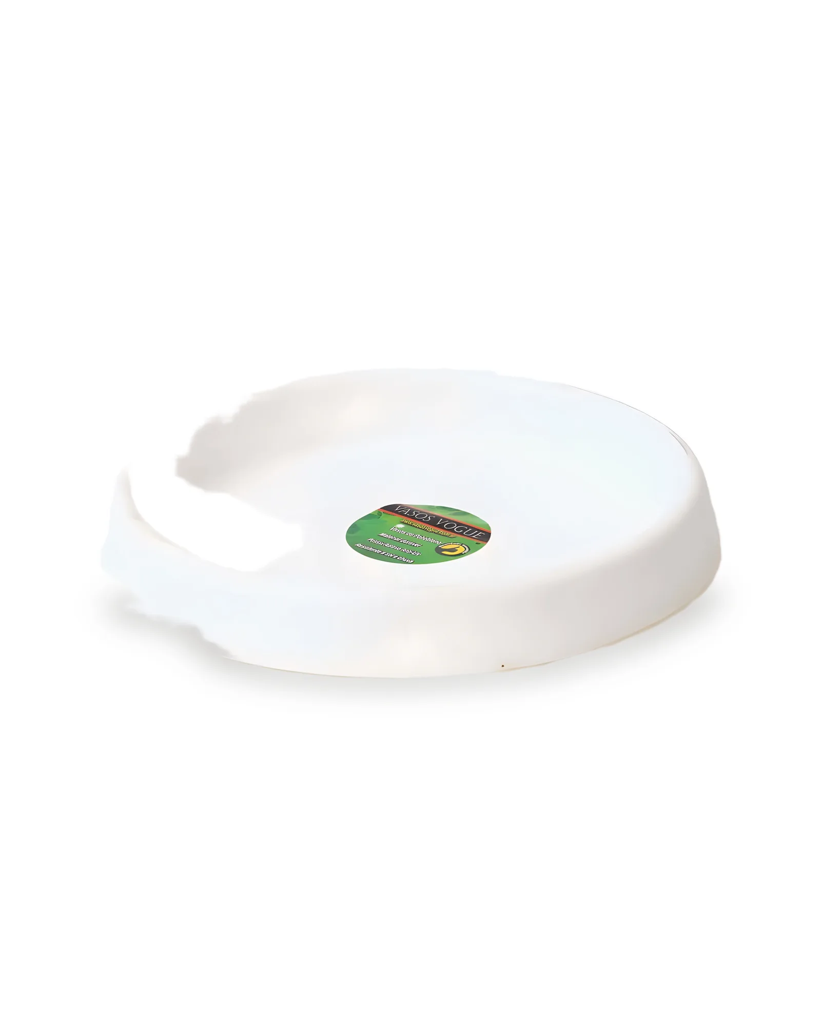 Prato Redondo 2 Branco (27,5cm)