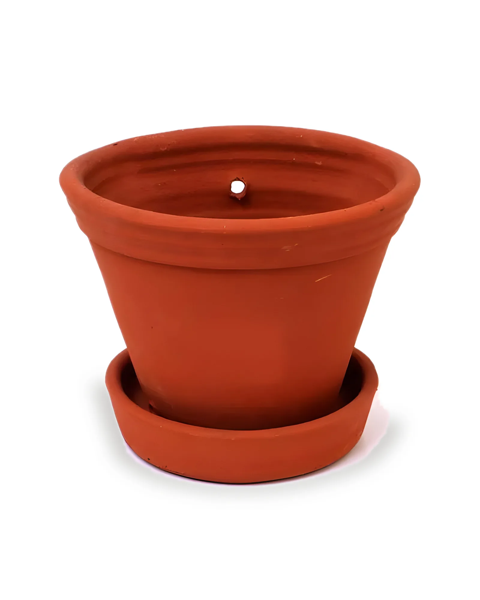 Vaso Parede Liso Com Prato N. 3 (17x23x16)