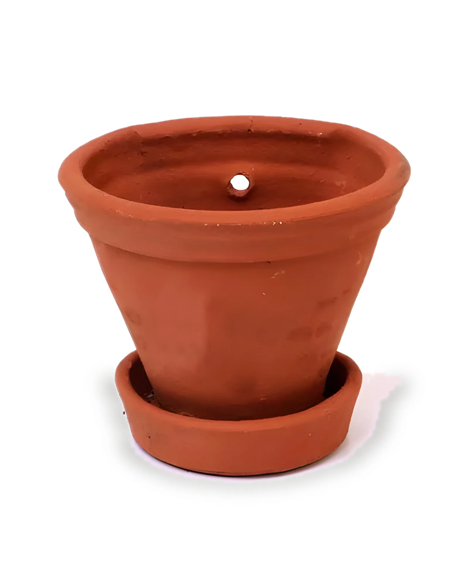 Vaso Parede Liso Com Prato N.1 (13x15,5x11)