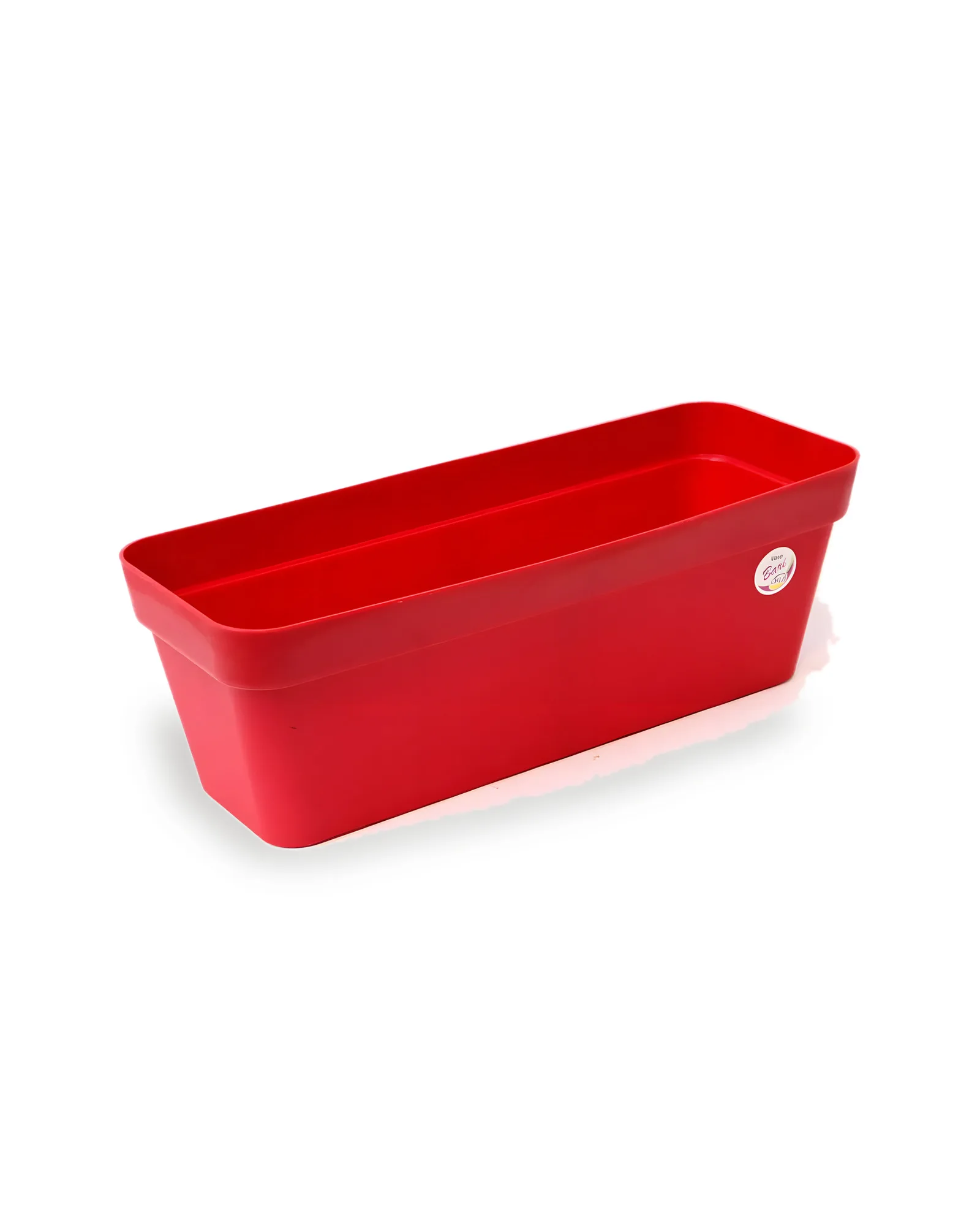 Jardineira Plástico Vermelho (49,5x18,3)