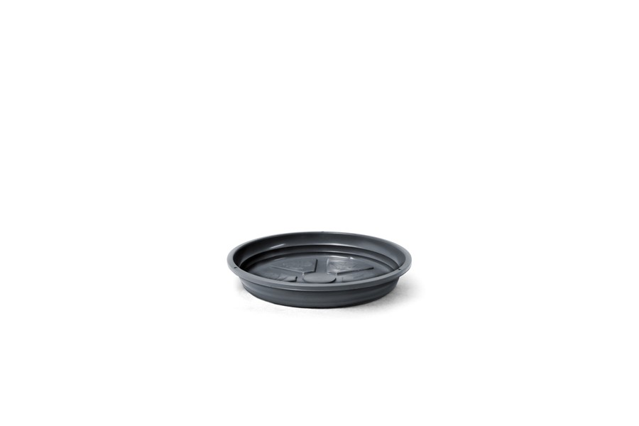 Prato Plástico 02 Preto (3cm alt X 19cm diam)