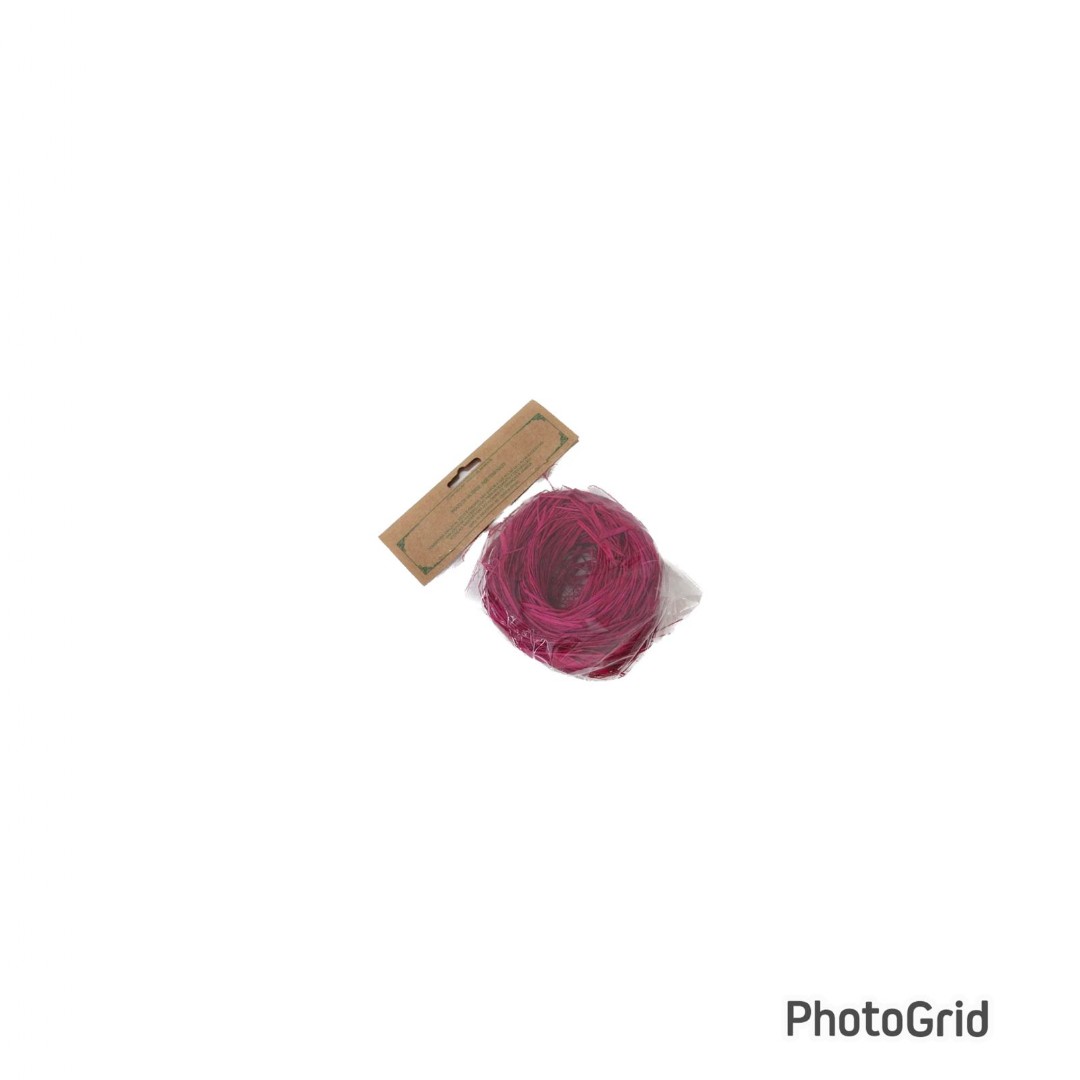 Rafia Tingida Rosa (20gr)
