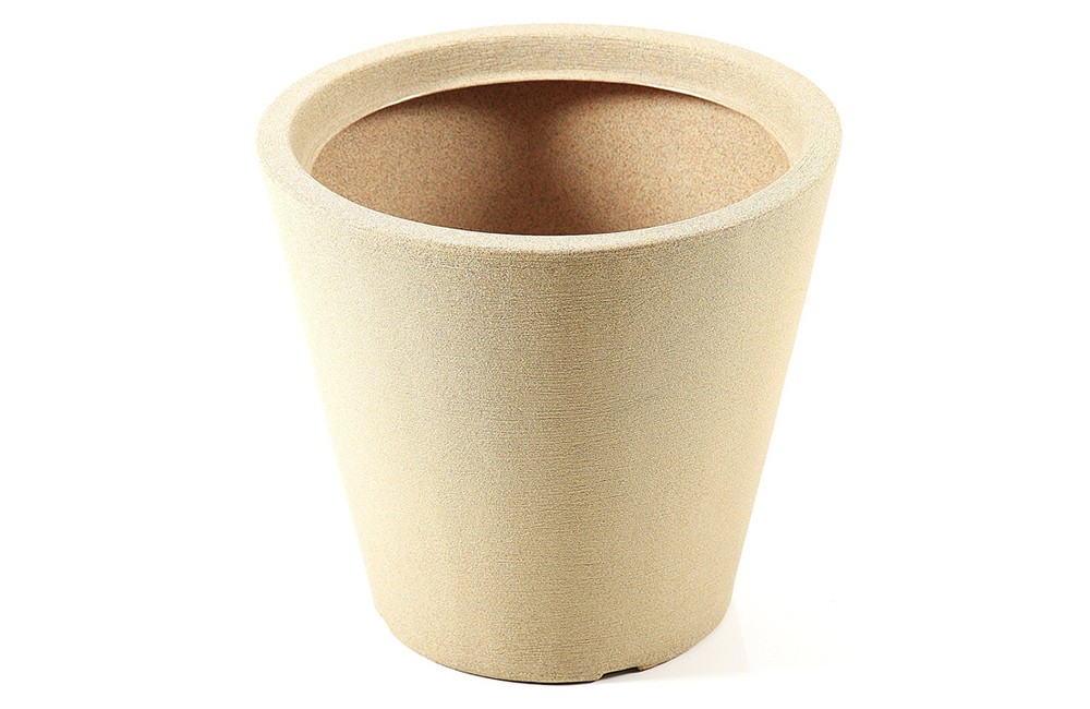 Vaso Cone Baixo Areia 2 (45x41x30)