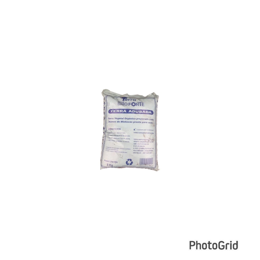 TERRA SUBSTRATO VEGETAL ADUBADO 5KG