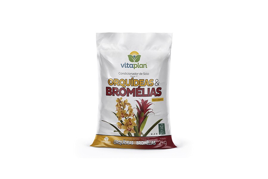 Terra Substrato Especial para Orquideas&Bromélias 2kg