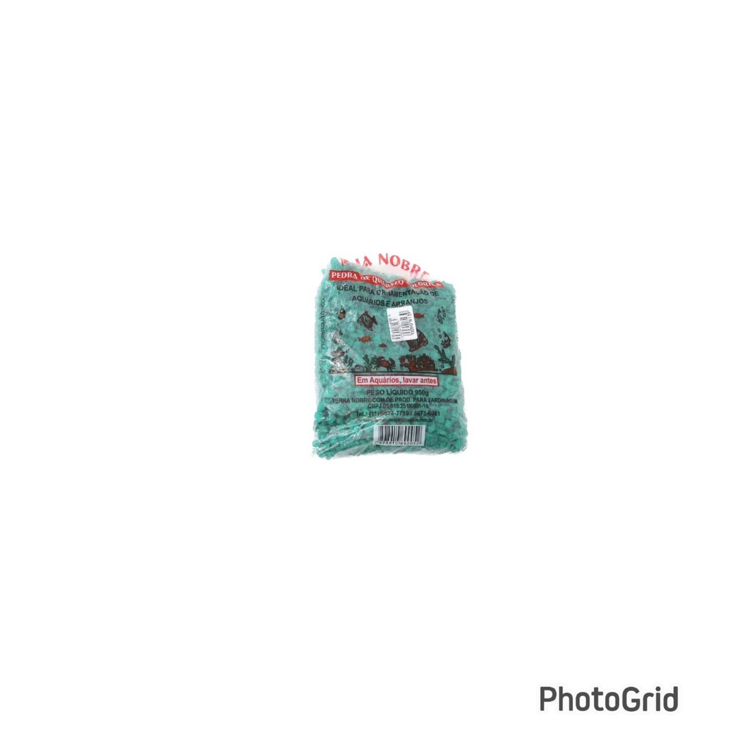 Pedra para decoração Colorida Verde (950 gr)