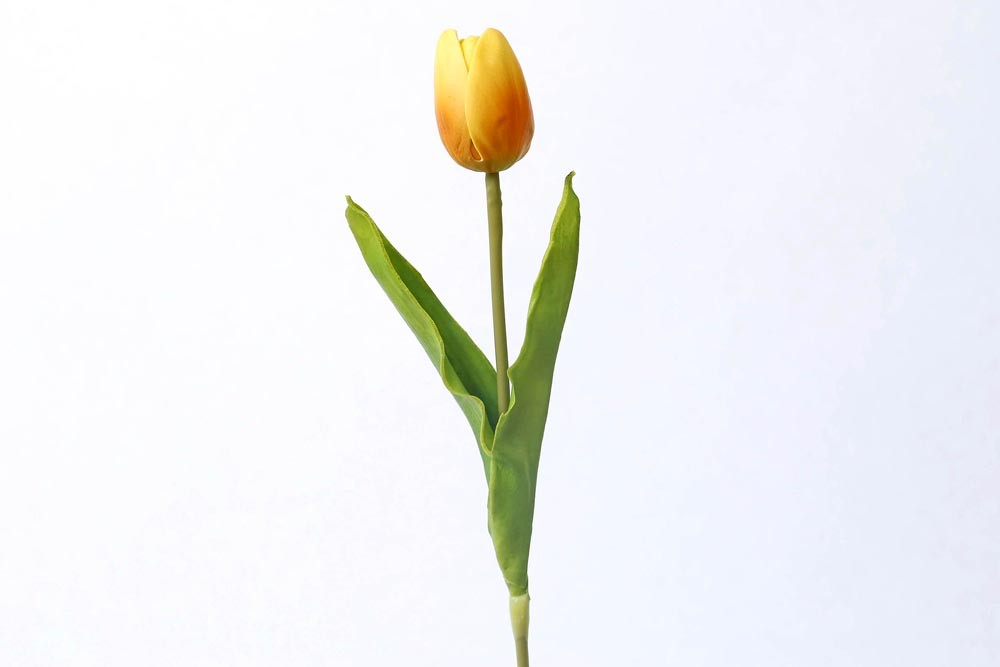 haste tulipa amarela artificial (50cm)