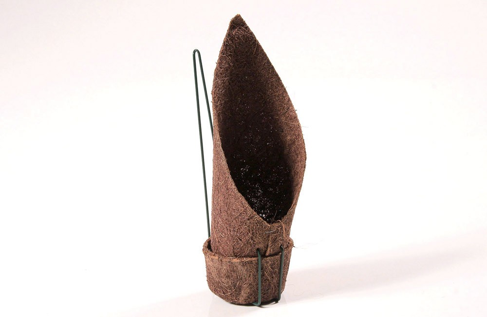 Vaso Fibra de Coco para Orquídea com Gancho (32x8,0)