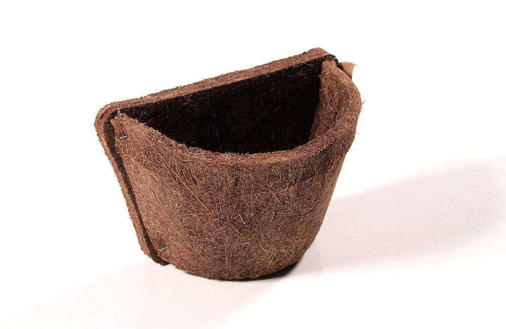 Meio Vaso Fibra de Coco de Parede P (17x11x10)