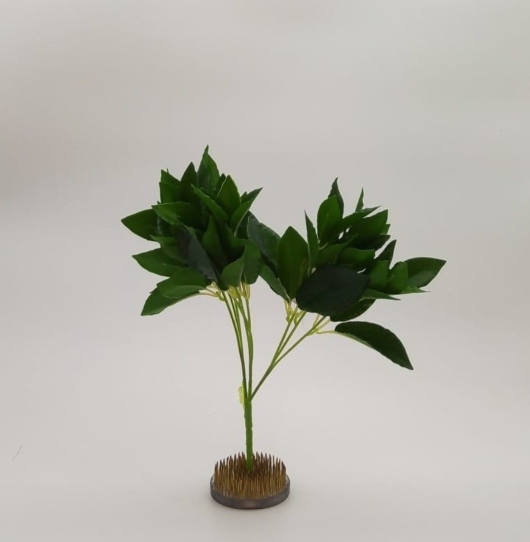 BUQUET FOLHAS VERDES 33CM