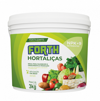 Adubo Hortaliças Forth (3Kg)