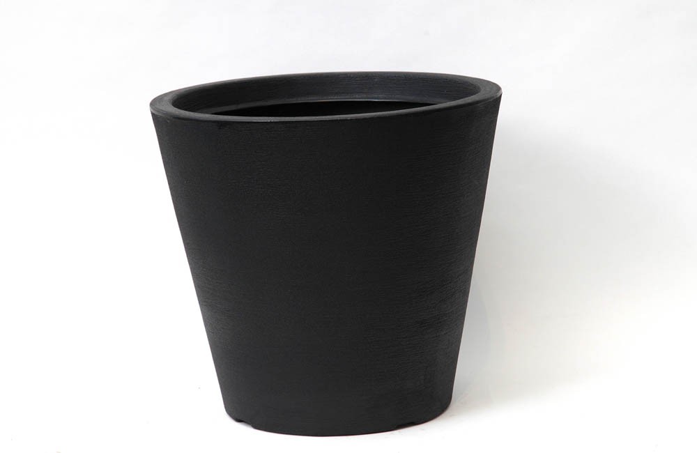 Vaso Cone Baixo Carvão 2 (45x41x30)
