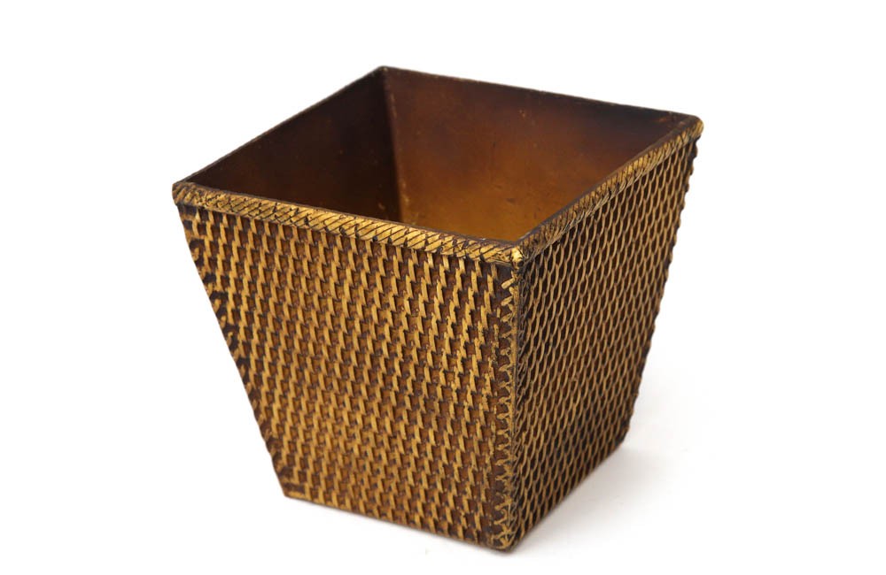 Cachepot Quadrado Poliuretano (19,5x18)