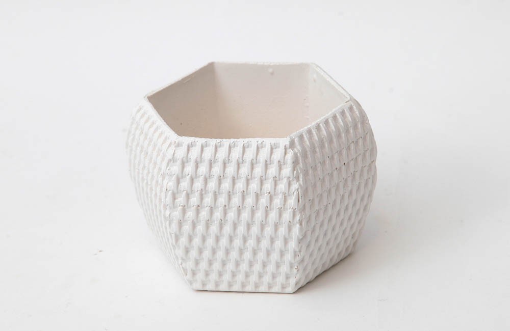 Vaso Sextavado Poliuretano (10x10x11)