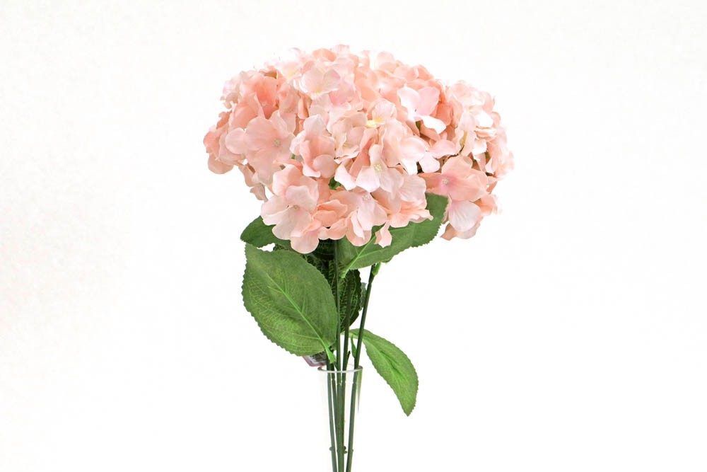 Bouquet Hortência artificial Rosa Claro (47cm)