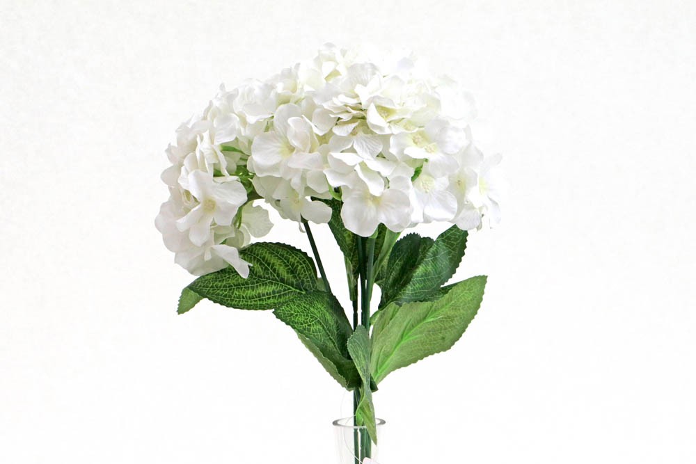 Bouquet Hortênsia Branco (47cm)