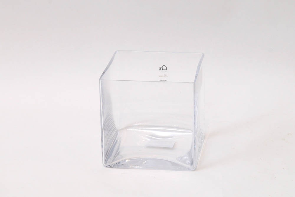 Vaso Vidro Quadrado Kwadrat (20x20)