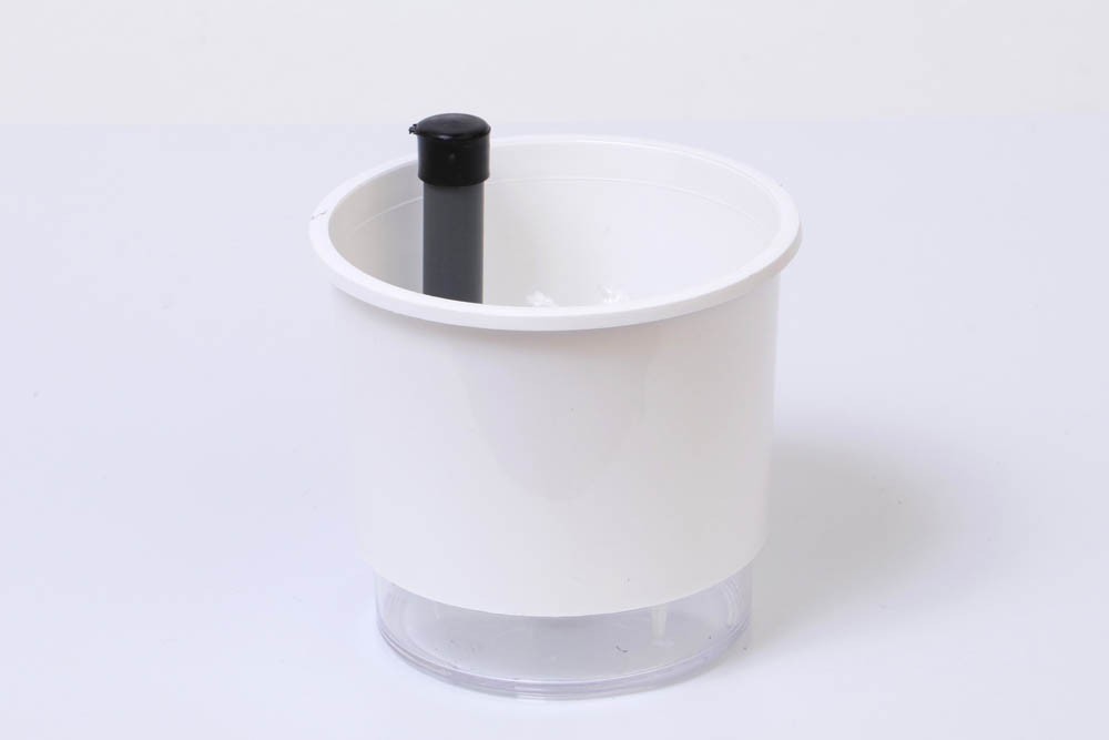 Vaso Autoirrigável Branco N 02 (11,4x12,6)
