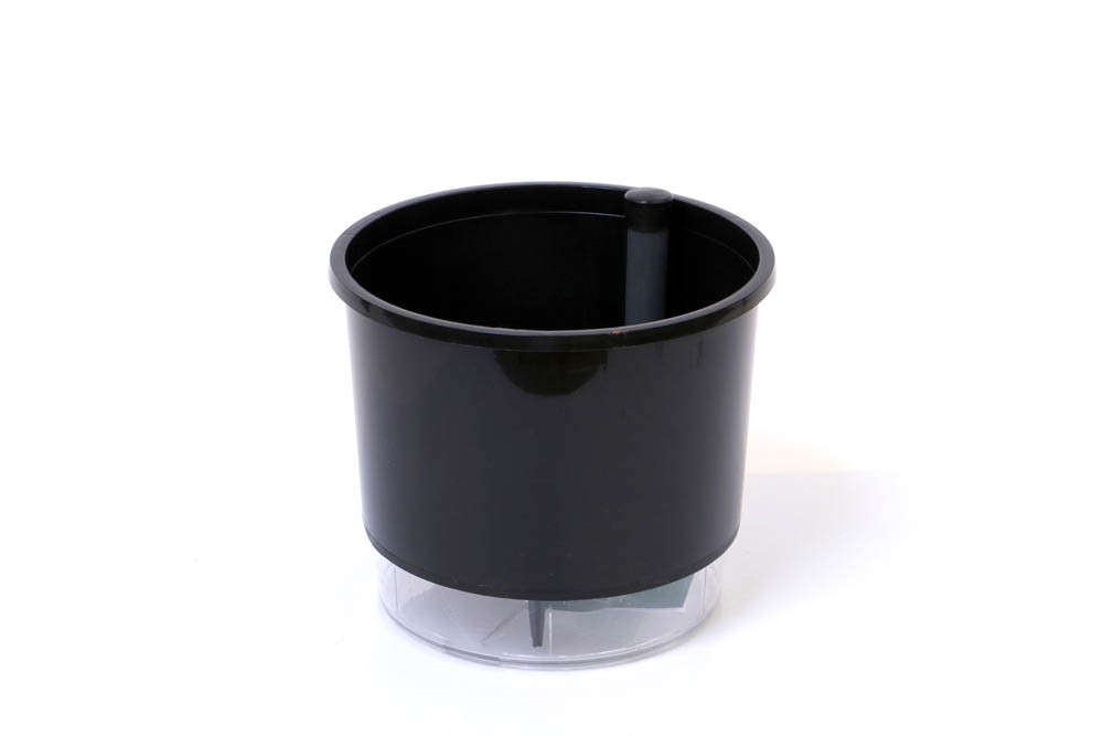 Vaso Autoirrigável Preto N.03 (14,3x16)