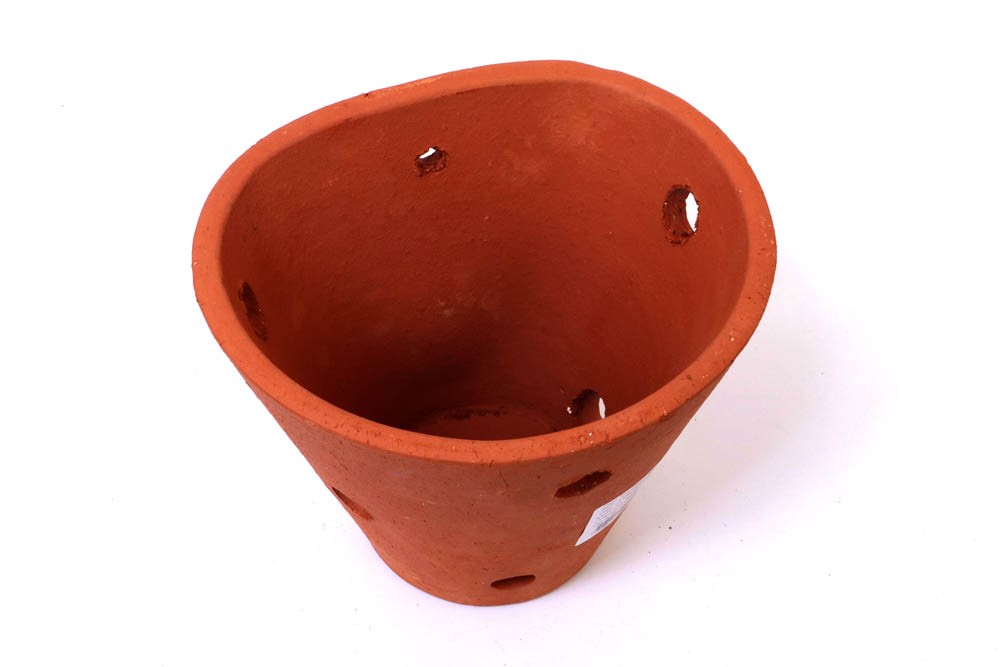 Vaso Barro Parede Furado N°02 (21x20x18)