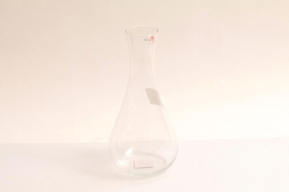 vaso vidro transparente ( 24cm alt)