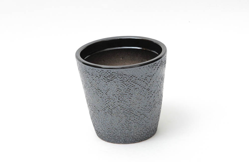 Vaso Cerâmica points Chumbo P (14x14)