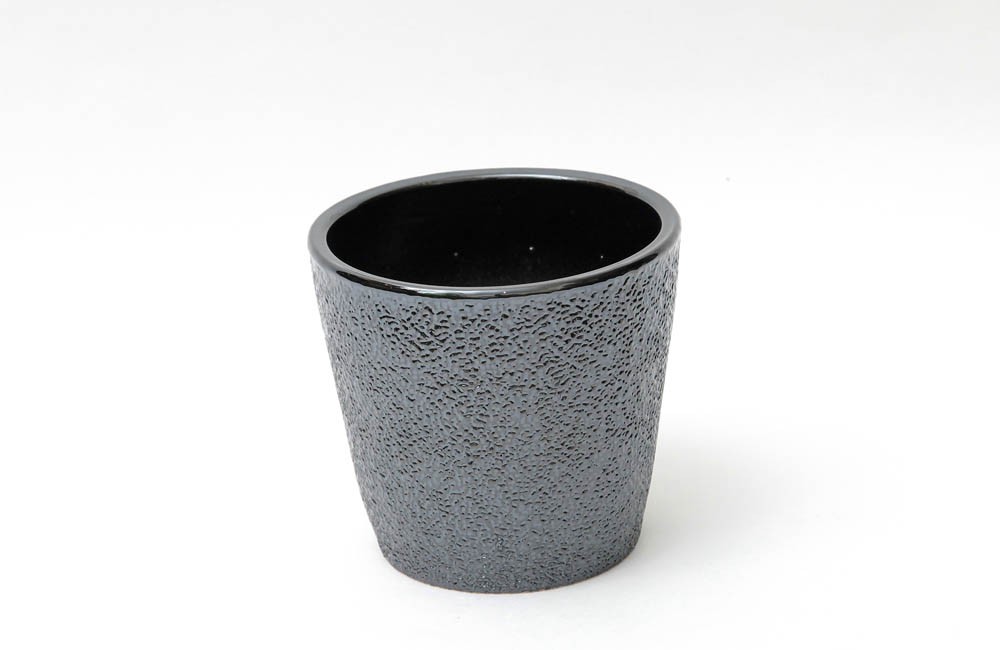 Vaso Cerâmica points Chumbo M (17x16)