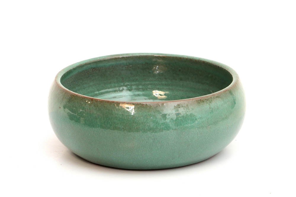 Cuia Cerâmica Verde Jade 2 (25x10)