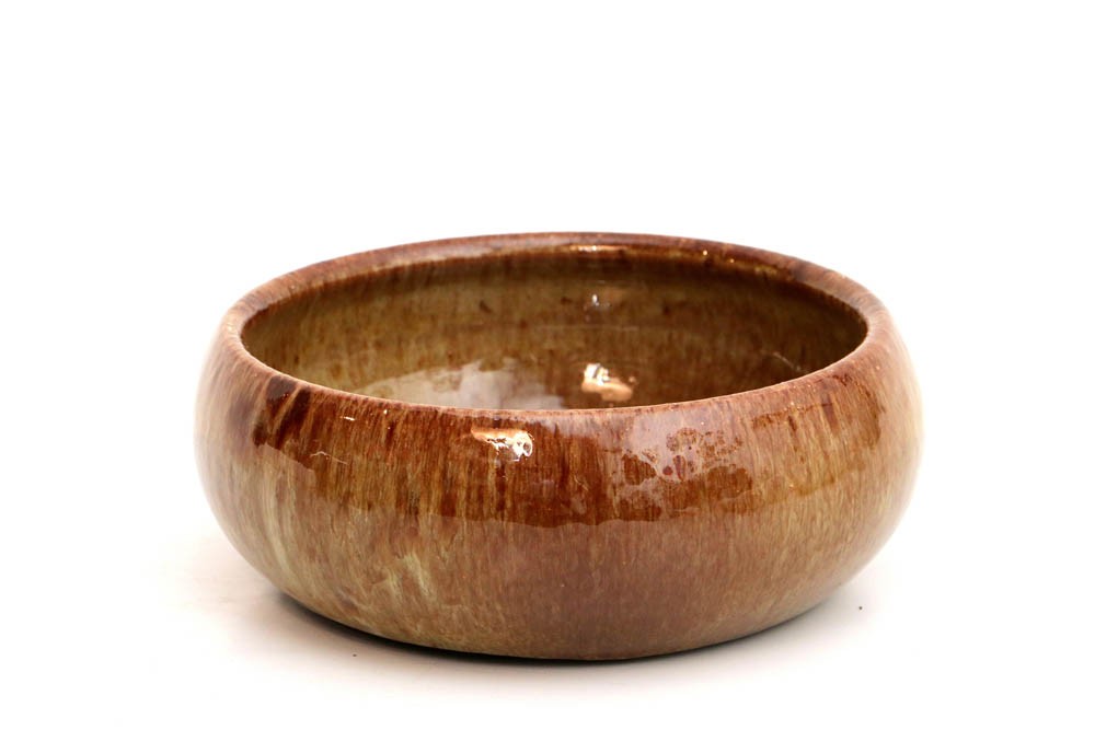 Cuia Cerâmica Bambu 2 (20x7,5)