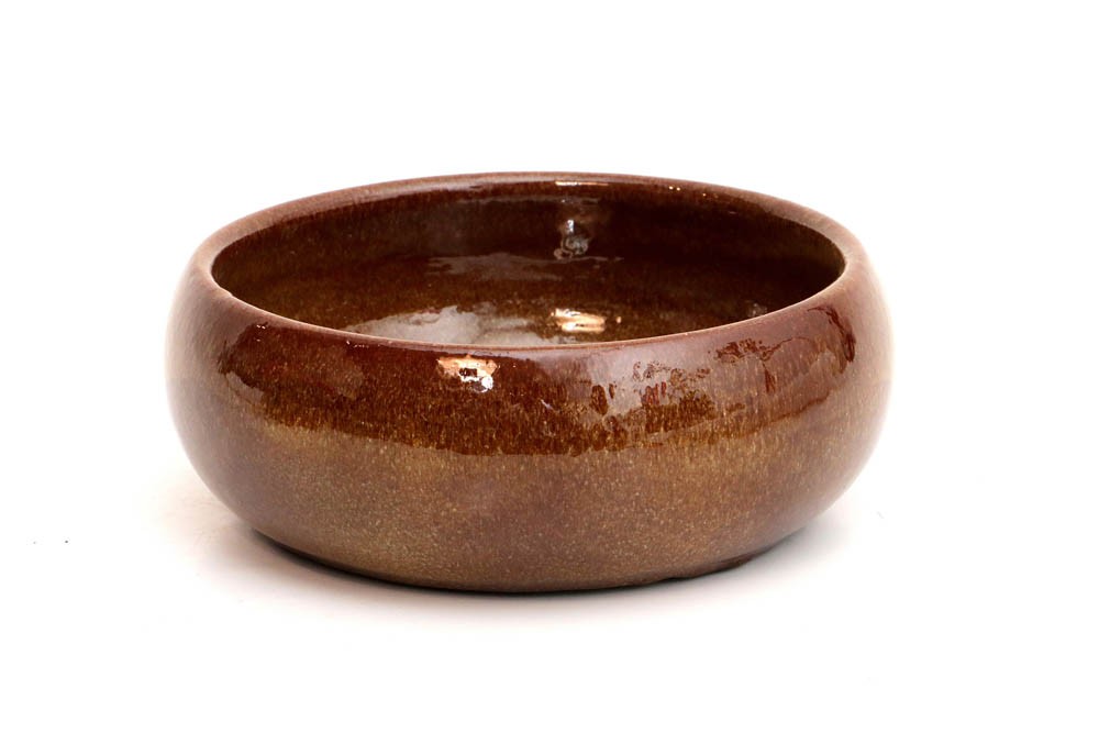 Cuia Cerâmica Bambu 3 (25x10)