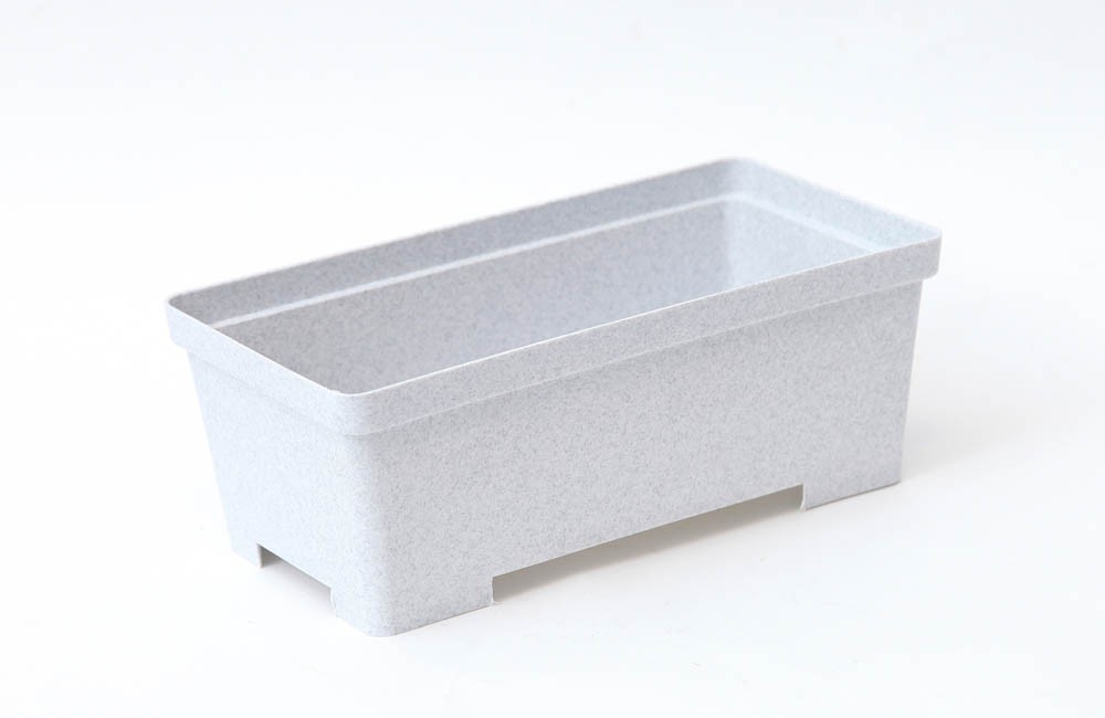 Floreira Plástico Granito (25x13x09)