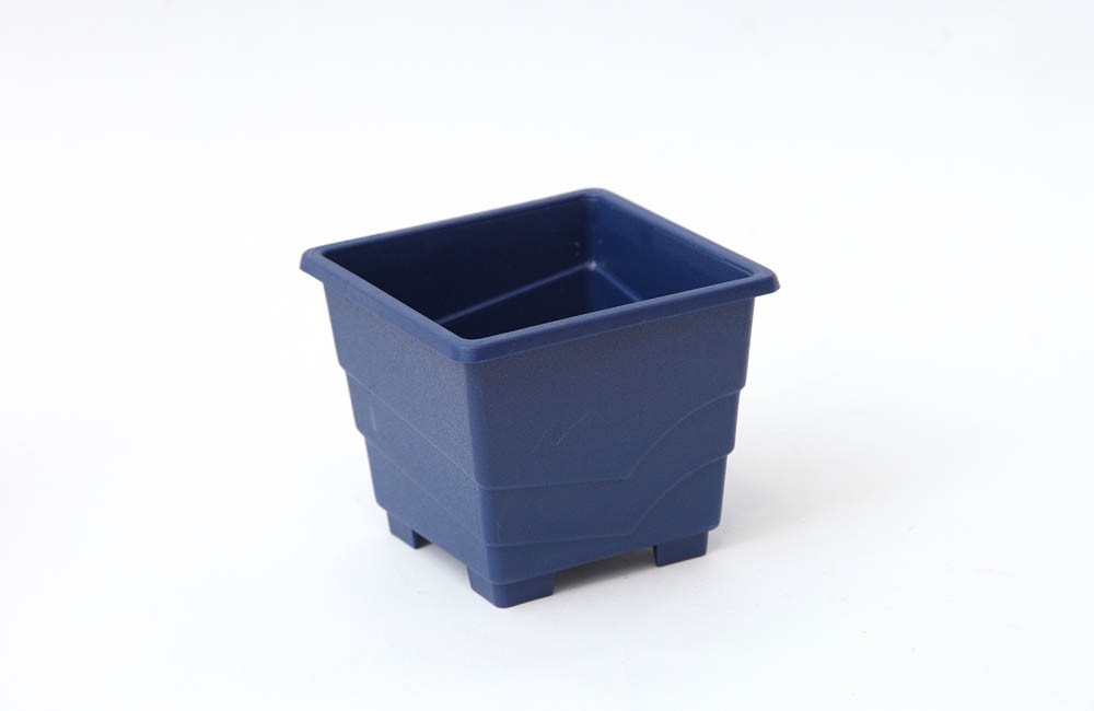 Vaso Plástico Azul (13x13x11)