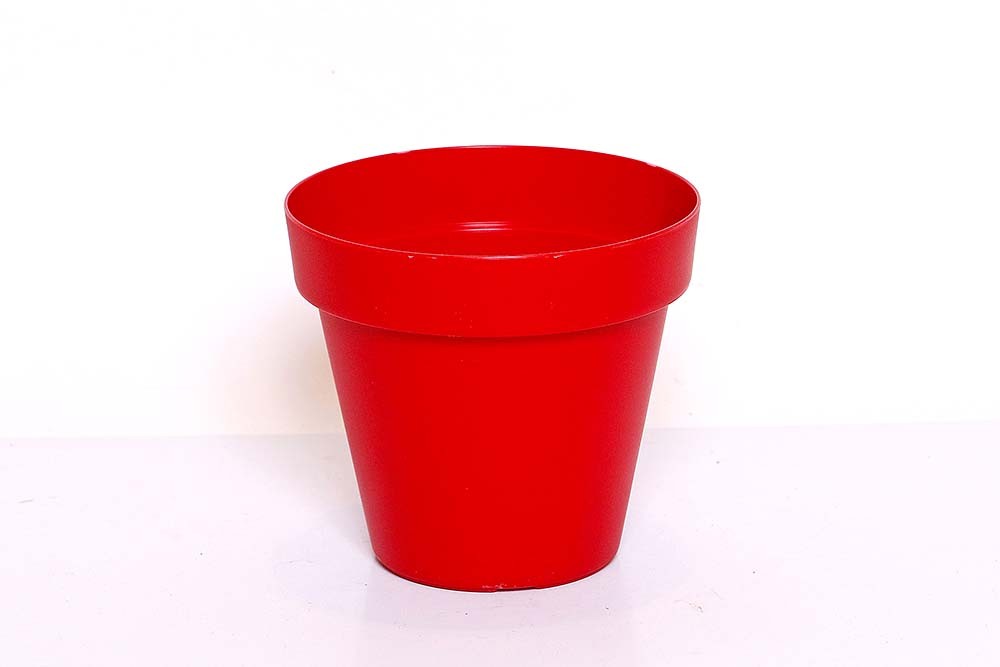vaso bari vermelho (14altx12diam)