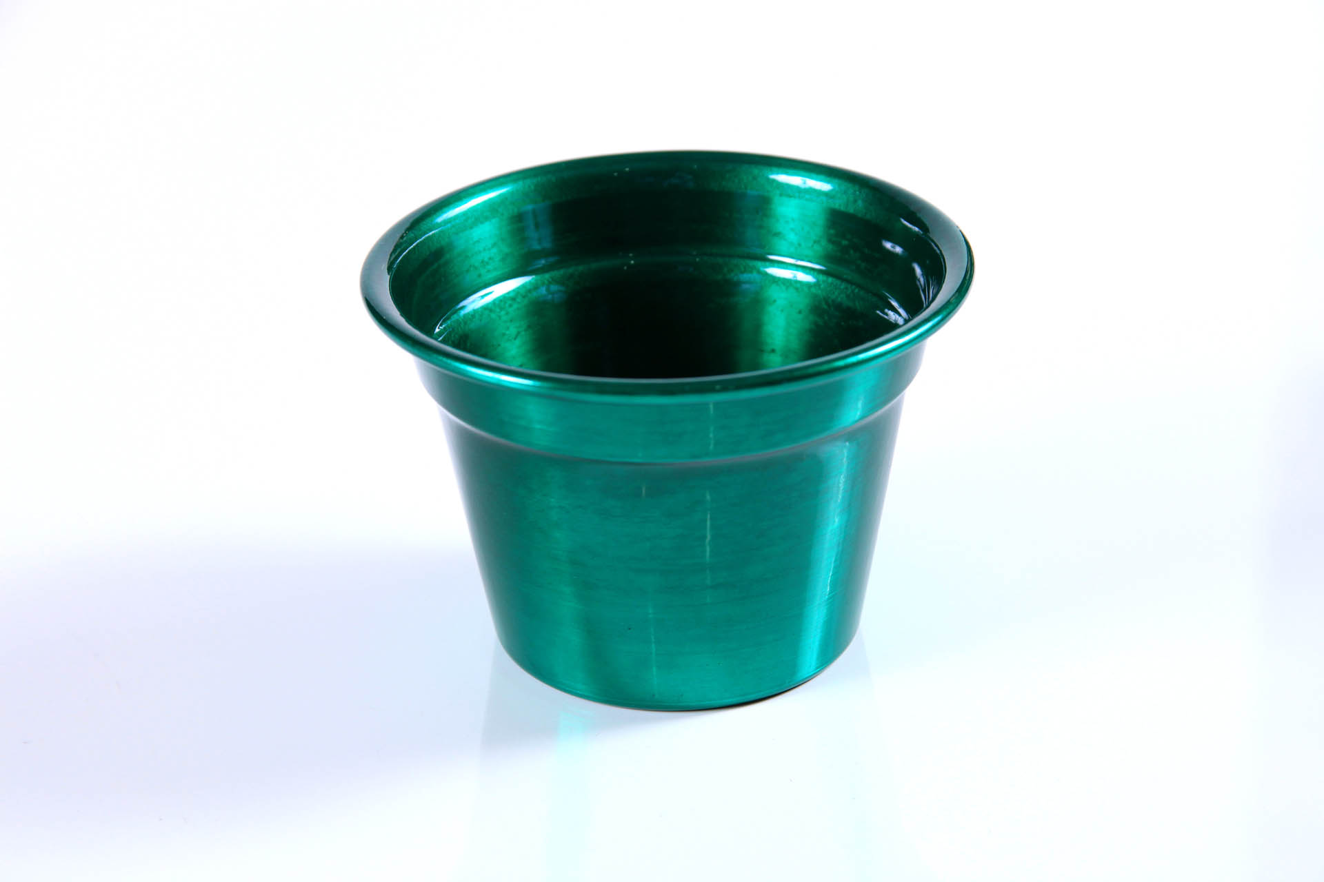 Cachepot Alumínio Verde Metálico (11X09)