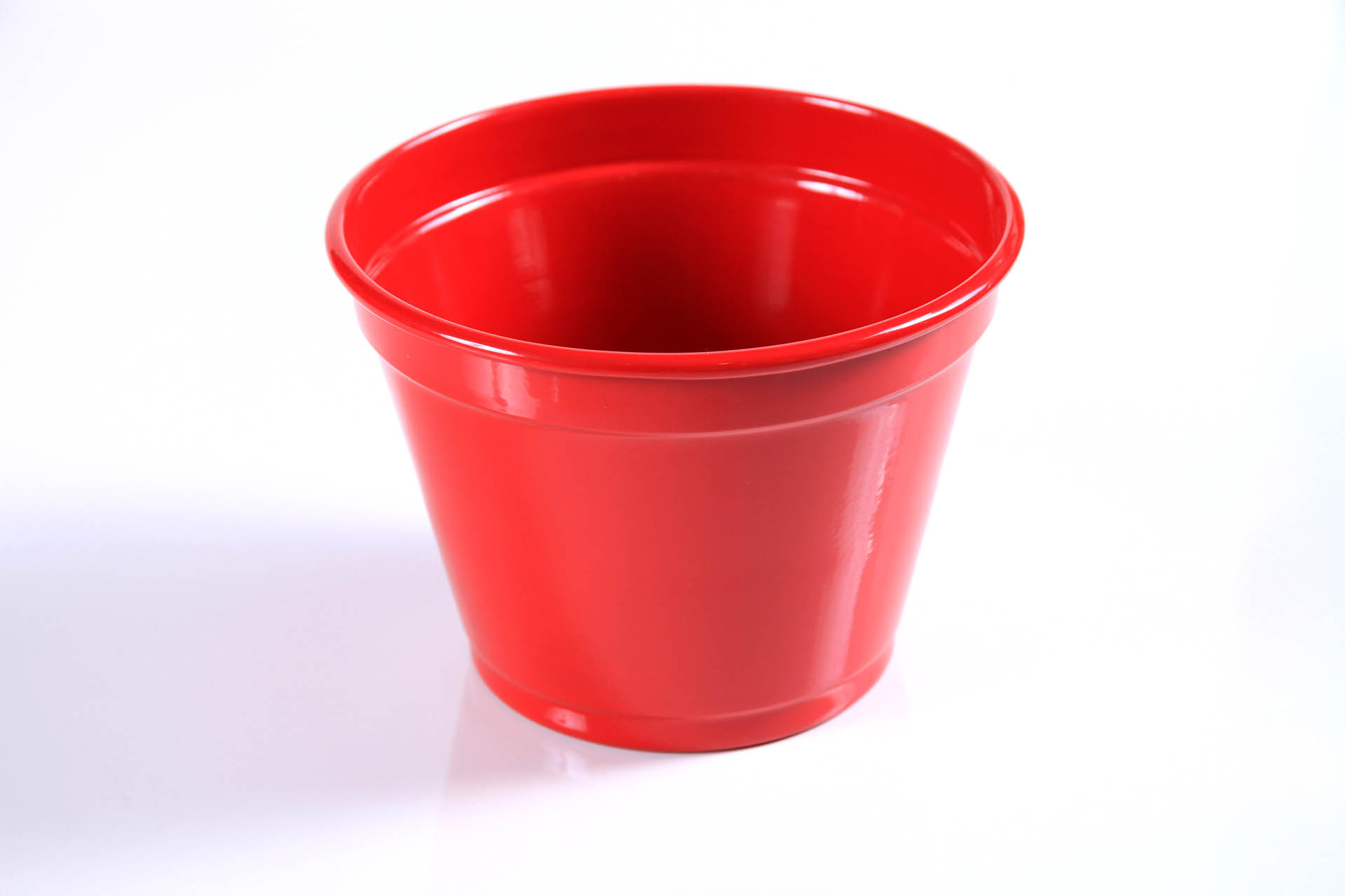 Cachepot Alumínio Vermelho (16X13)