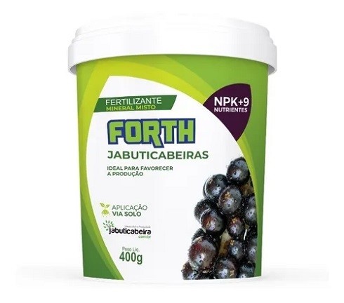 ADUBO FORTH JABUTICABEIRAS (400G)
