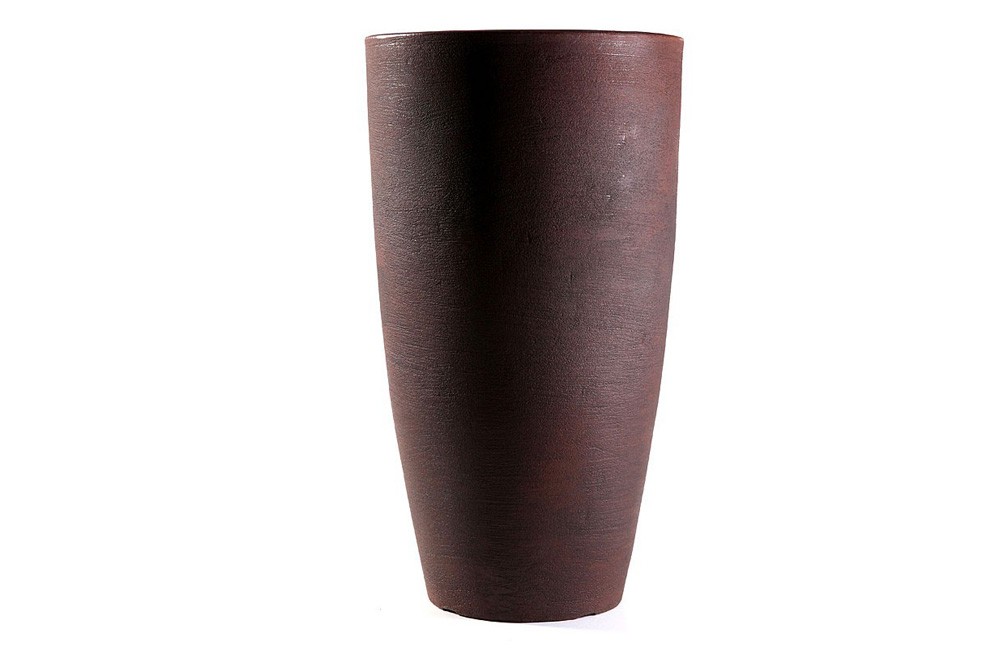 Vaso Cone Risco 3 Marrom (42x76)